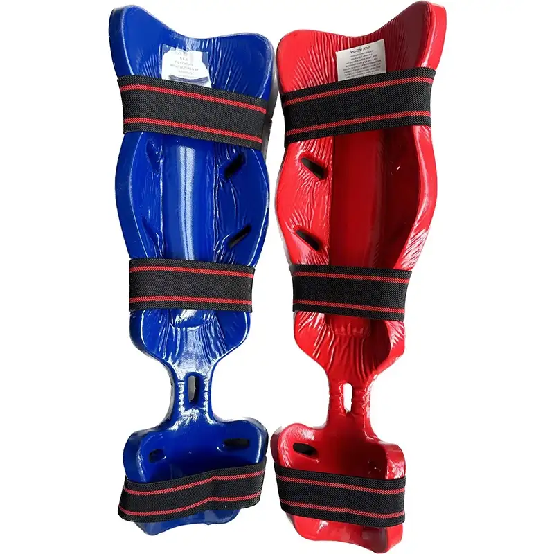 Dipped Taekwondo Shin Instep Guard