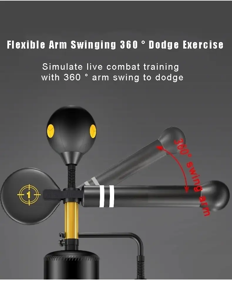Freestanding Rotating Speed Ball