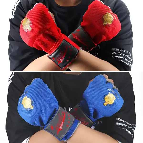 Gel Half Finger Boxing Gloves