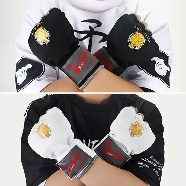 Gel Half Finger Boxing Gloves